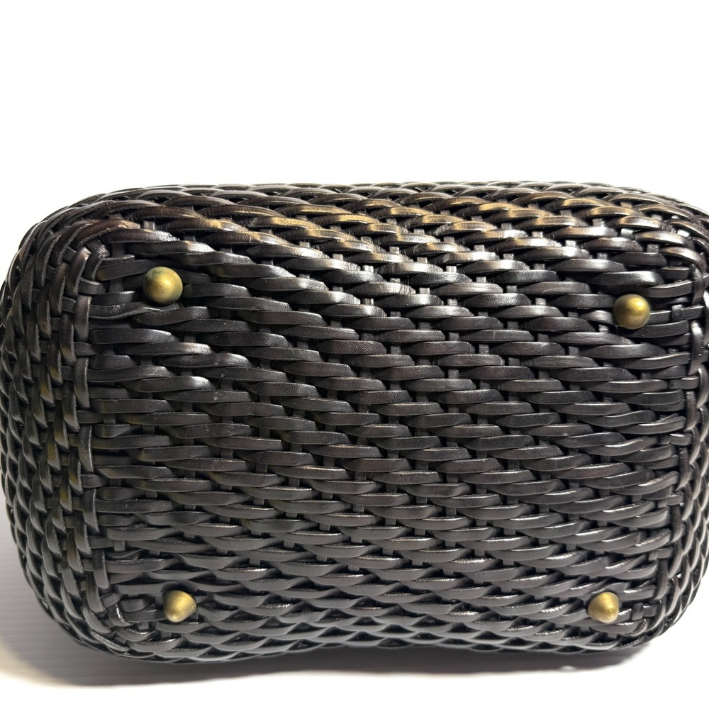 Nordstrom Brown Woven Tote Bag - Picture 7 of 10